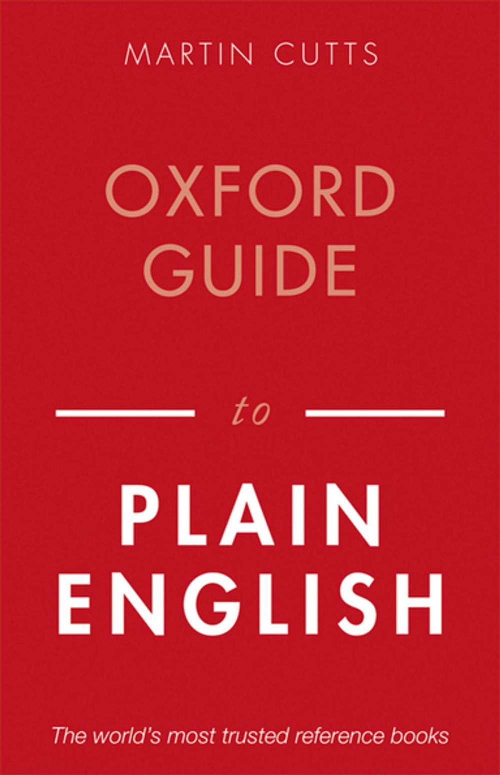 Big bigCover of Oxford Guide to Plain English