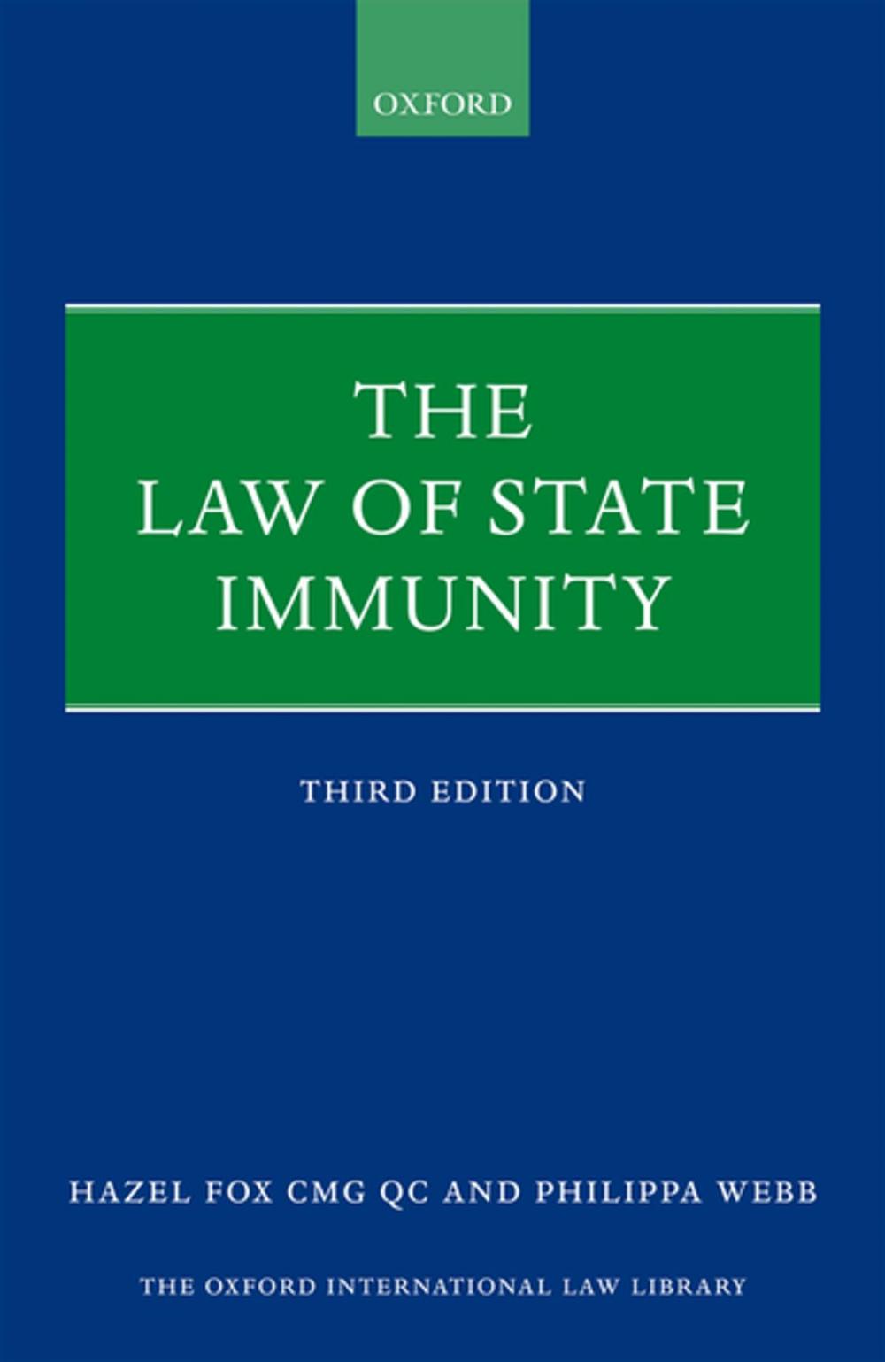 Big bigCover of The Law of State Immunity