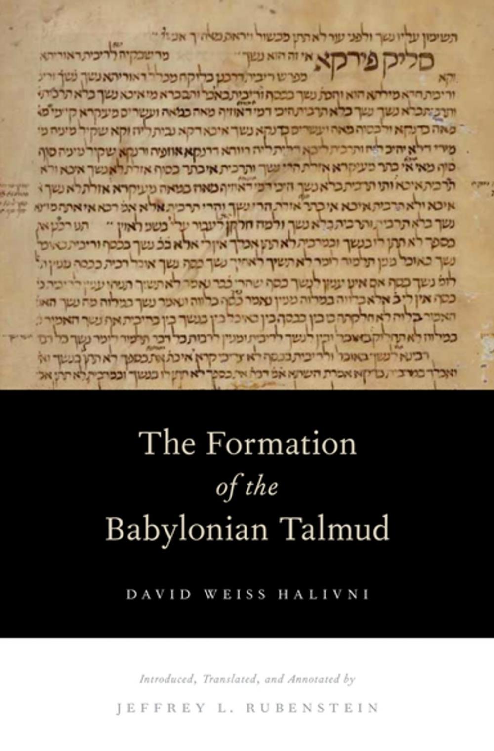 Big bigCover of The Formation of the Babylonian Talmud