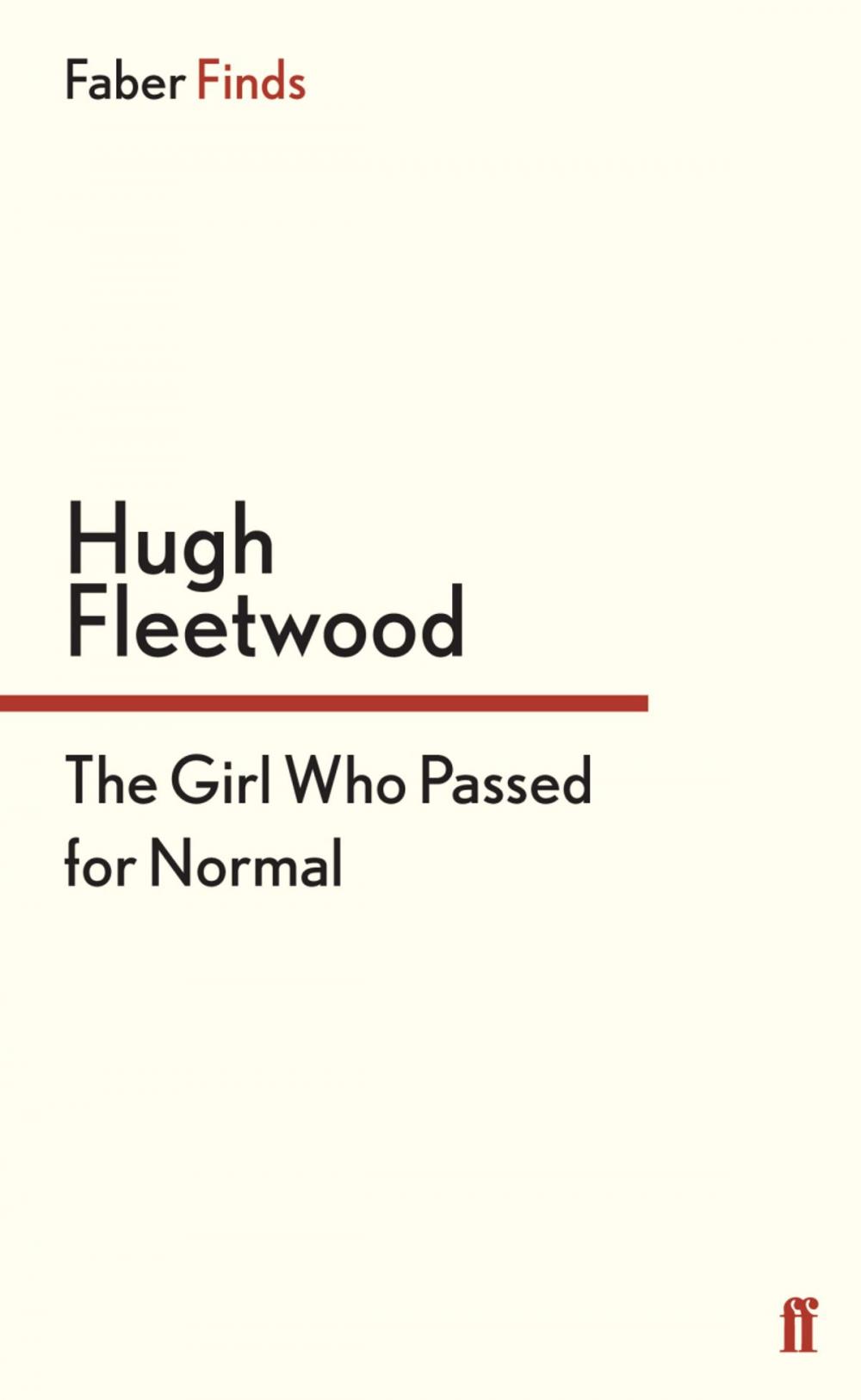 Big bigCover of The Girl Who Passed for Normal