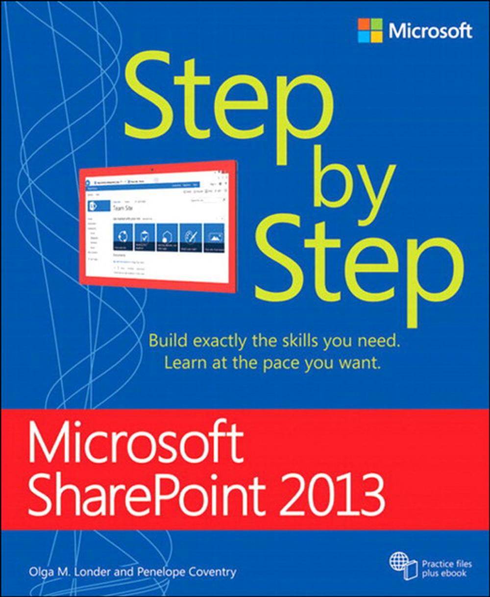 Big bigCover of Microsoft SharePoint 2013 Step by Step