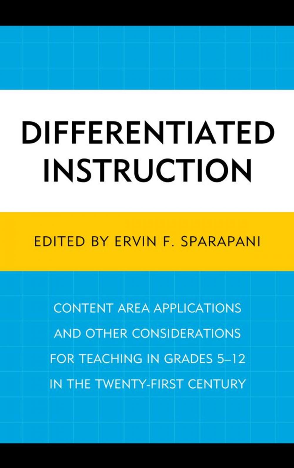 Big bigCover of Differentiated Instruction