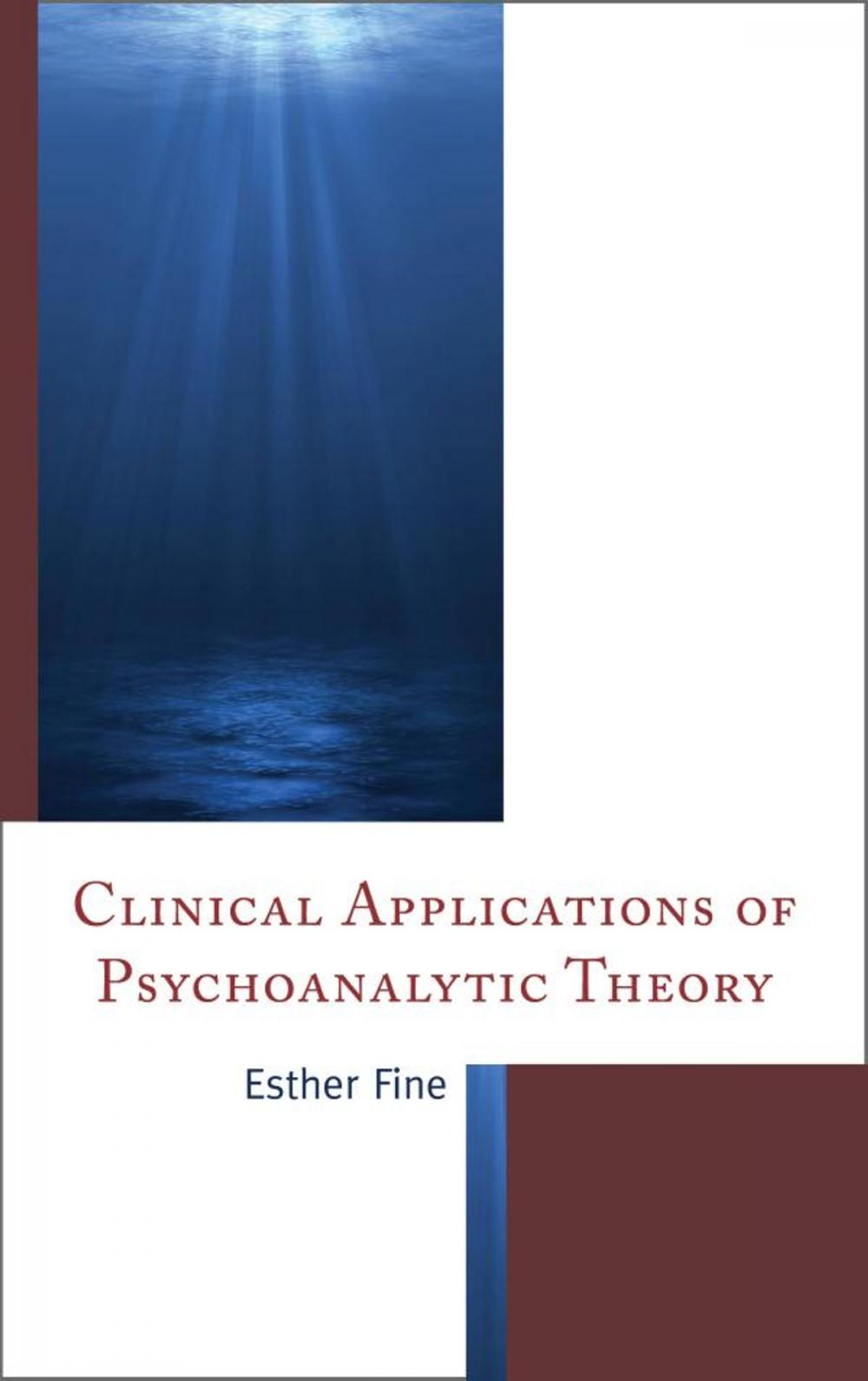 Big bigCover of Clinical Applications of Psychoanalytic Theory