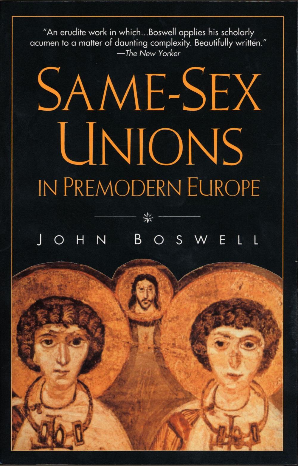 Big bigCover of Same-Sex Unions in Premodern Europe