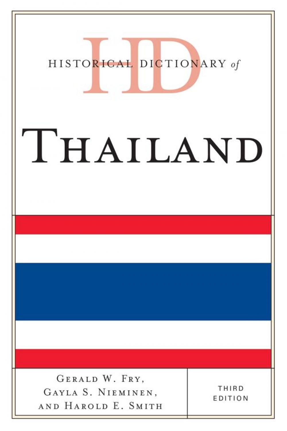 Big bigCover of Historical Dictionary of Thailand