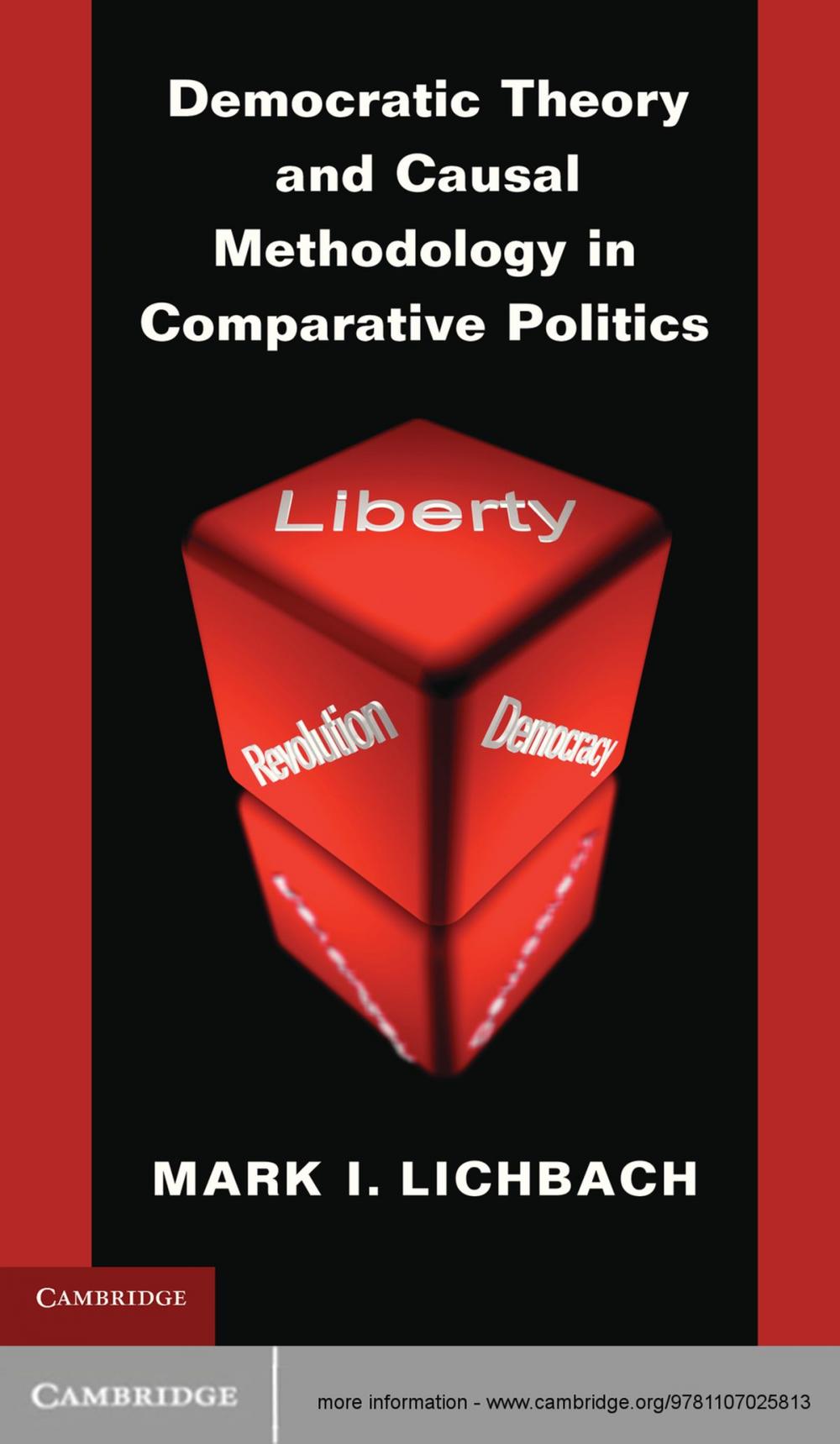 Big bigCover of Democratic Theory and Causal Methodology in Comparative Politics