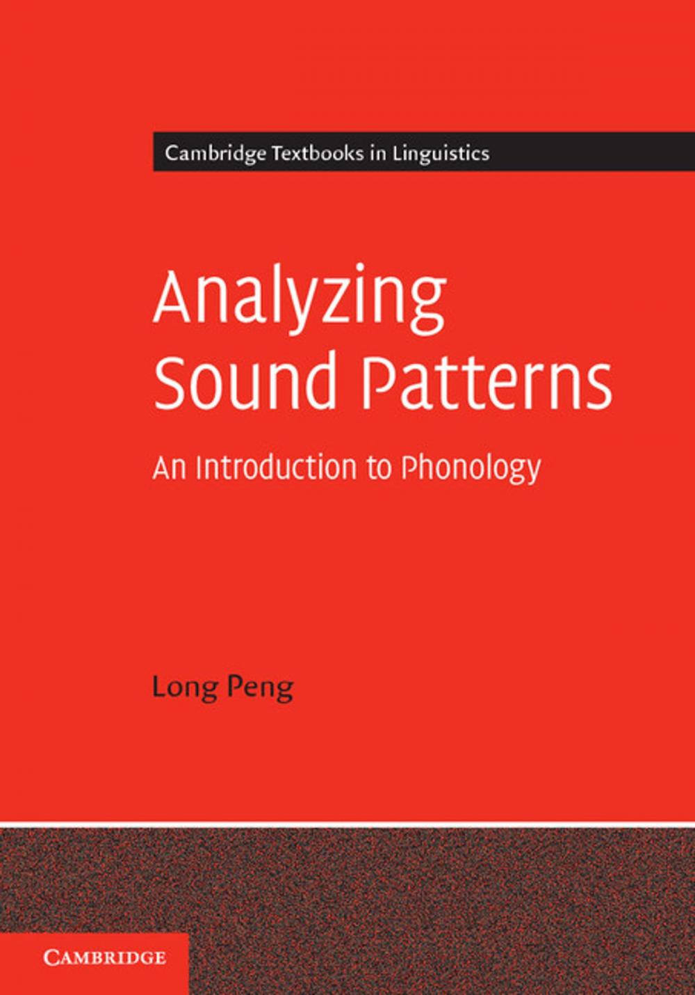 Big bigCover of Analyzing Sound Patterns