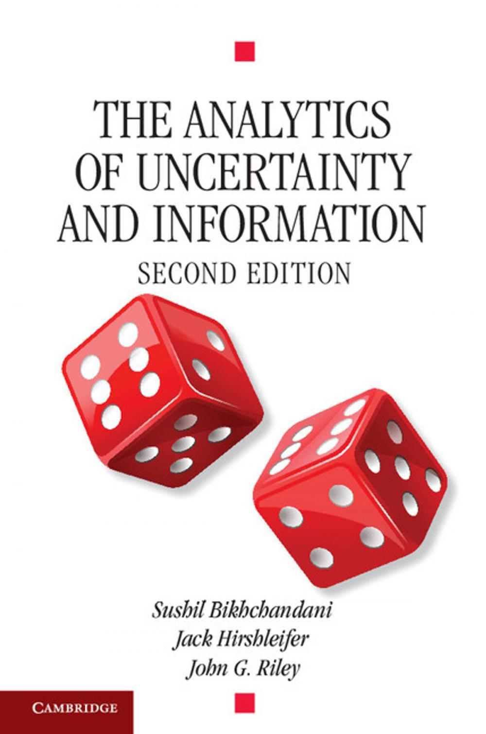 Big bigCover of The Analytics of Uncertainty and Information