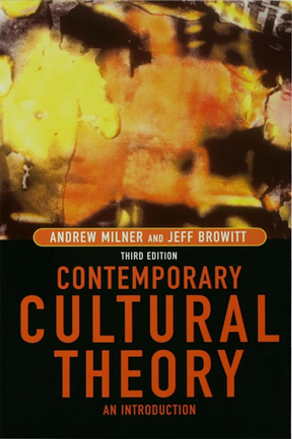 Big bigCover of Contemporary Cultural Theory