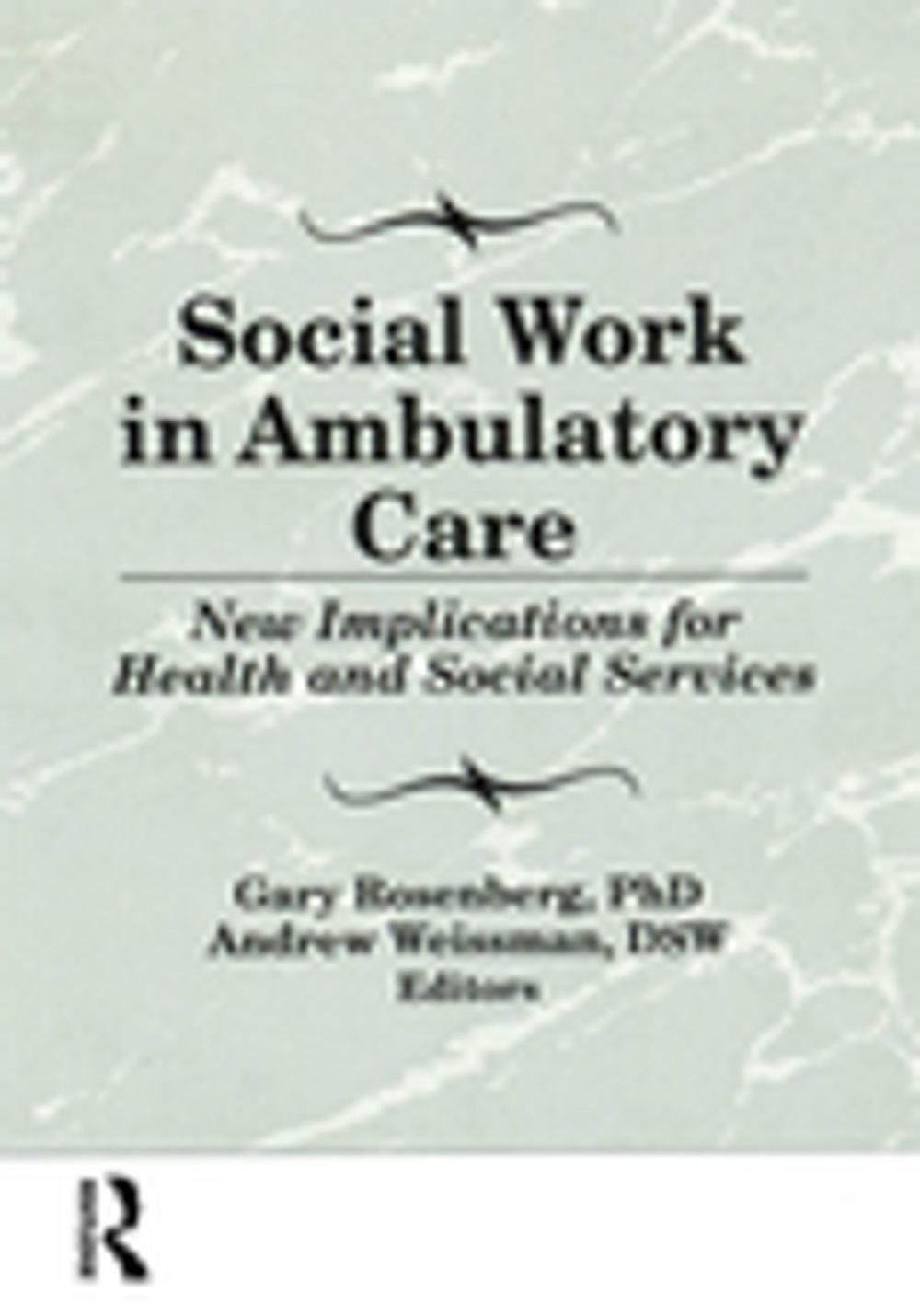 Big bigCover of Social Work in Ambulatory Care