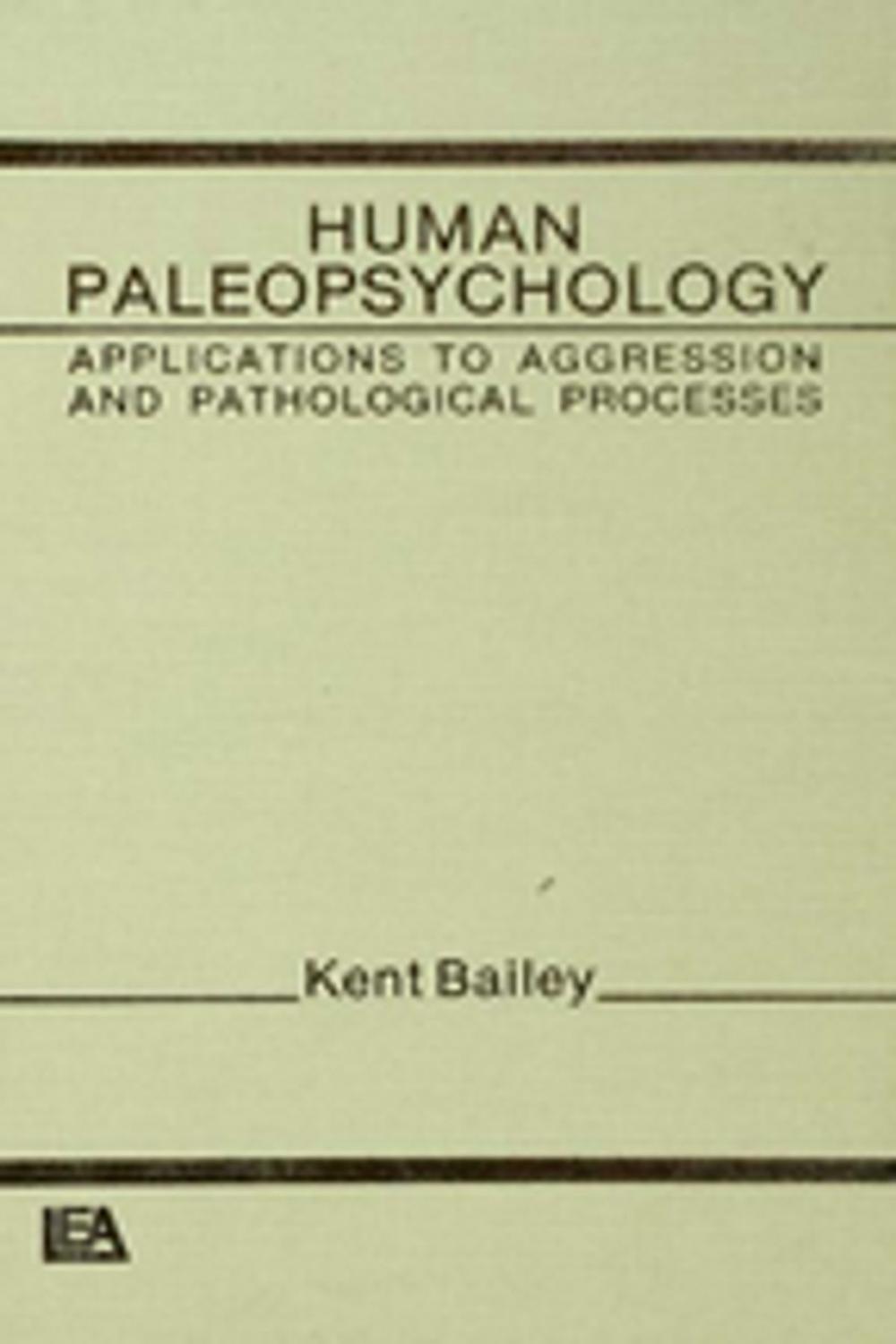 Big bigCover of Human Paleopsychology