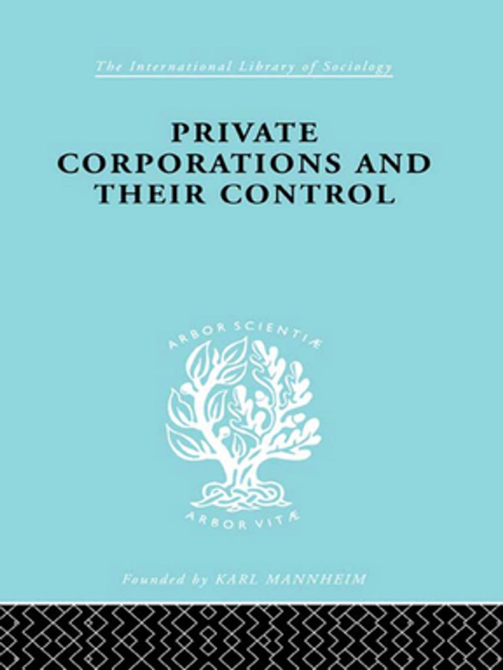 Big bigCover of Private Corporations and their Control