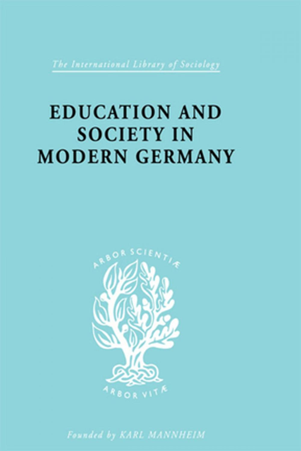 Big bigCover of Education &amp; Society in Modern Germany