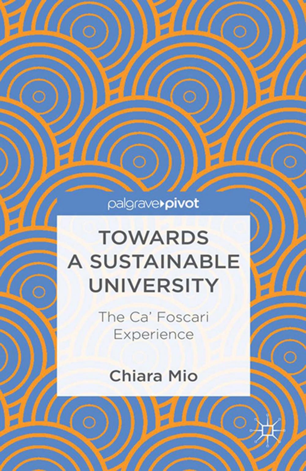 Big bigCover of Towards a Sustainable University