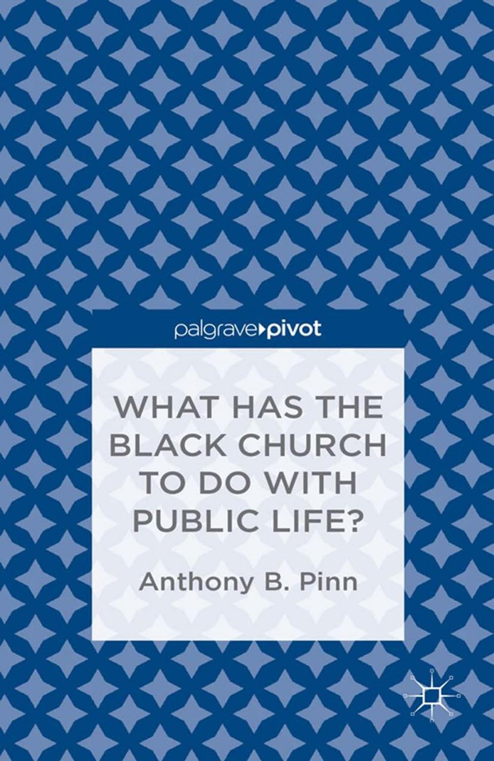 Big bigCover of What Has the Black Church to do with Public Life?