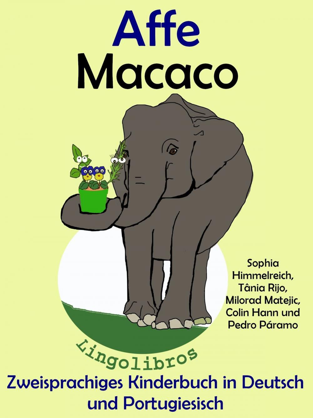 Big bigCover of Zweisprachiges Kinderbuch in Deutsch und Portugiesisch - Affe - Macaco (Die Serie zum Portugiesisch lernen)