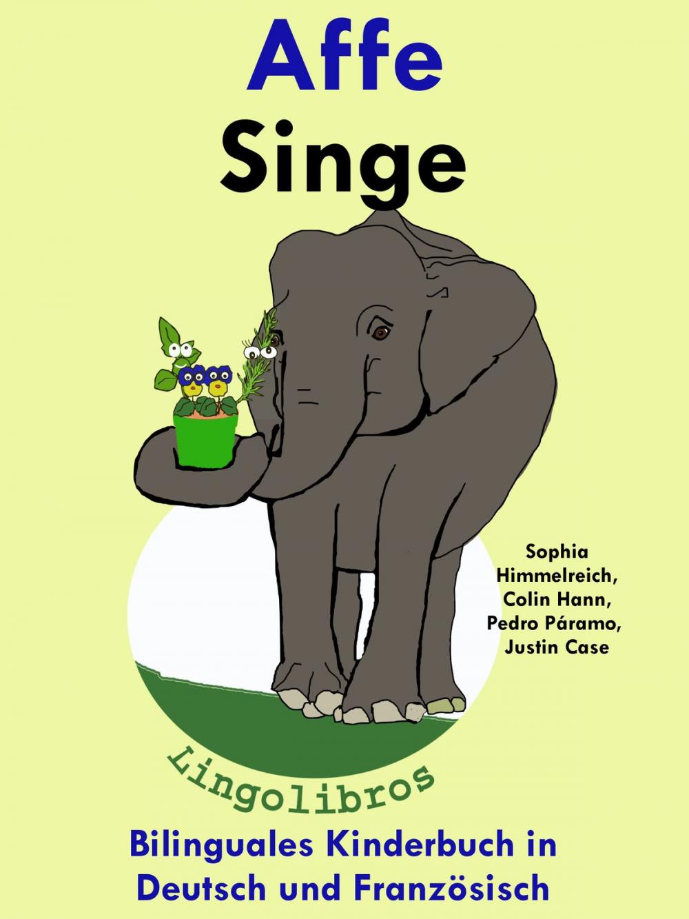 Big bigCover of Bilinguales Kinderbuch in Deutsch und Französisch: Affe - Singe - Die Serie zum Französisch Lernen