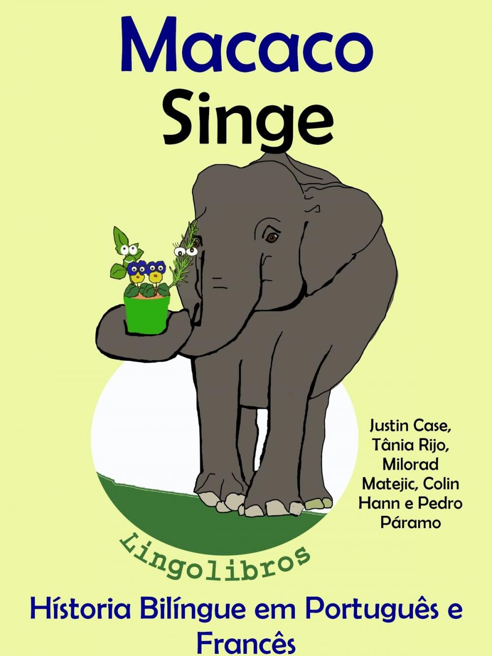 Big bigCover of História Bilíngue em Português e Francês: Macaco - Singe. Serie Aprender Francês.