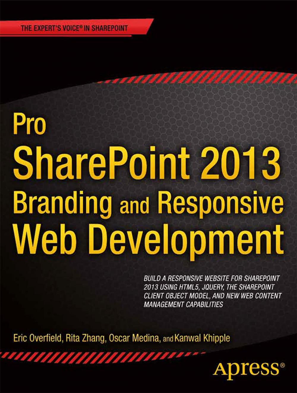 Big bigCover of Pro SharePoint 2013 Branding and Responsive Web Development