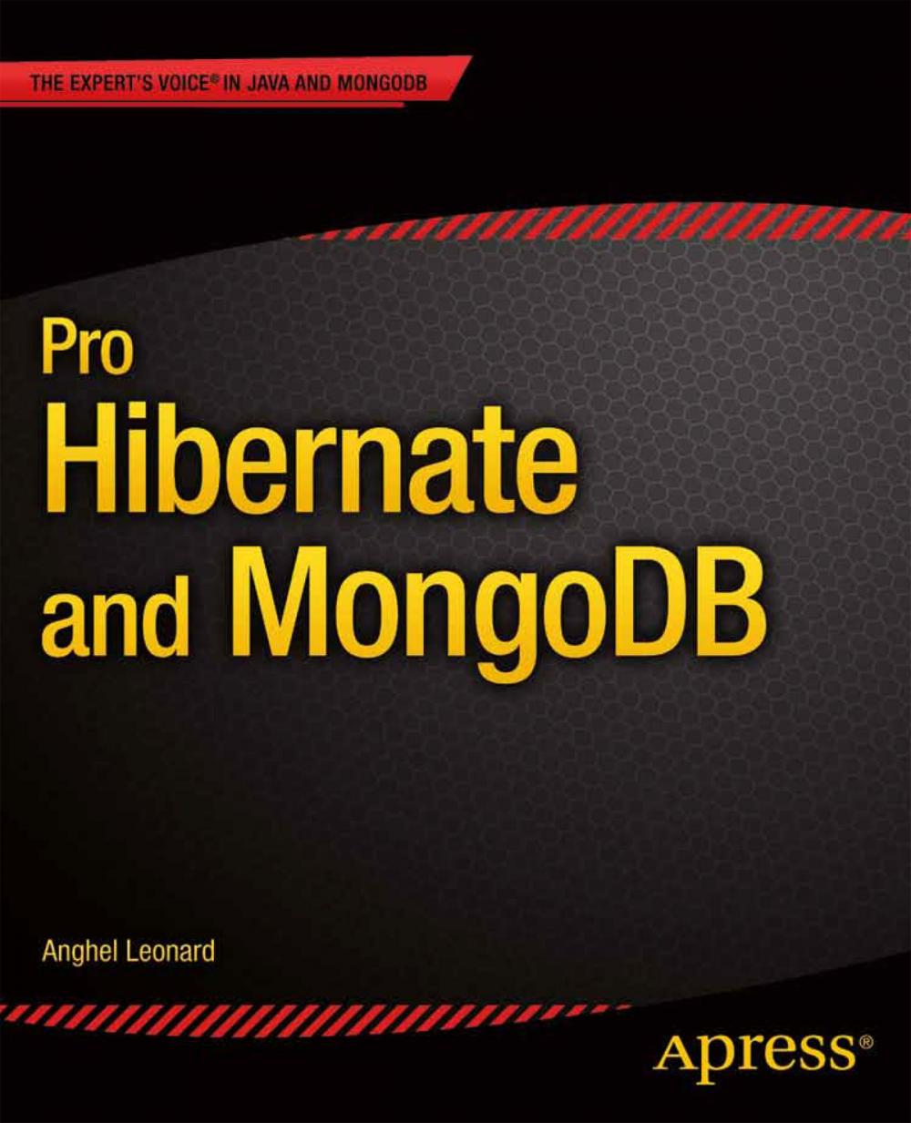 Big bigCover of Pro Hibernate and MongoDB