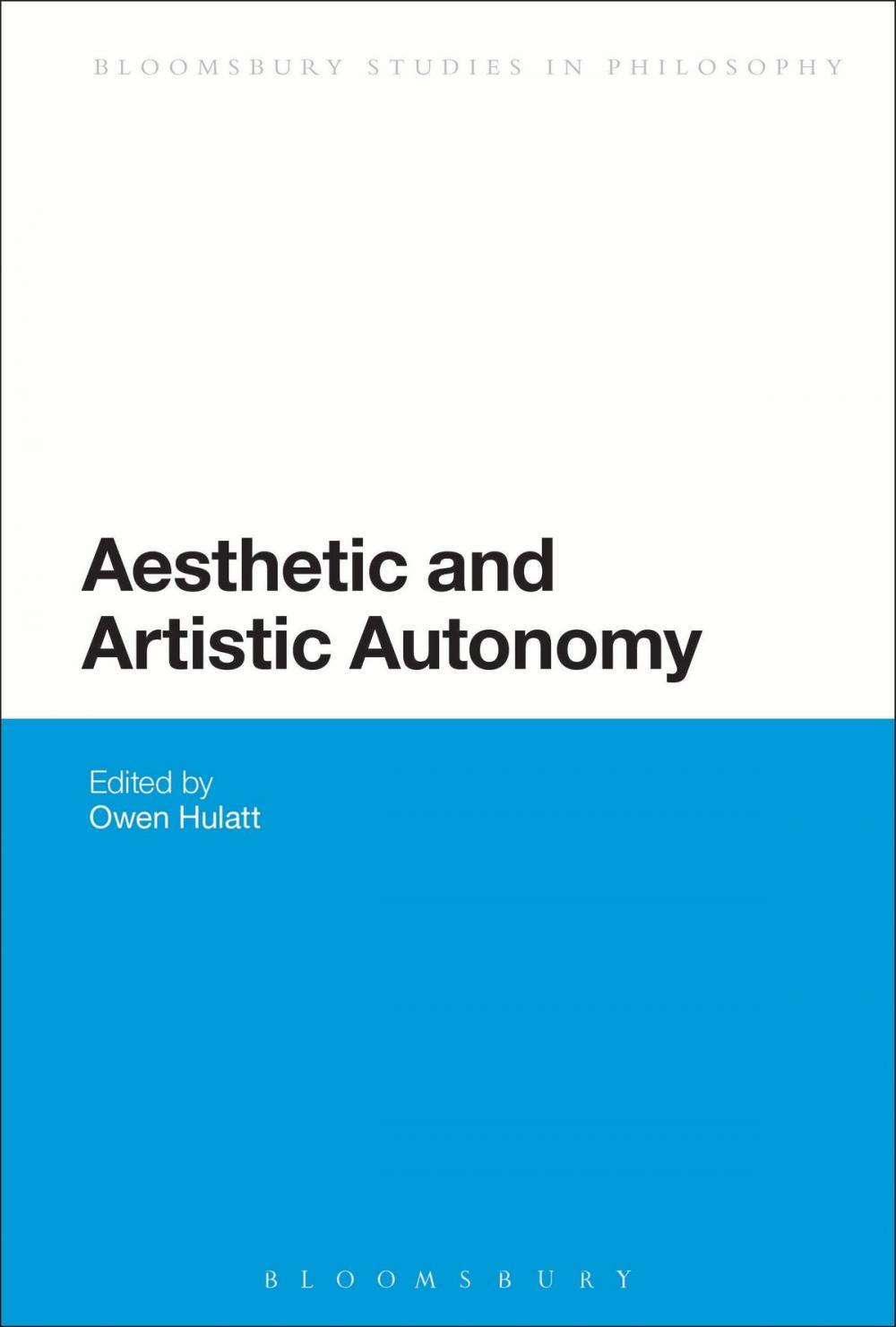 Big bigCover of Aesthetic and Artistic Autonomy