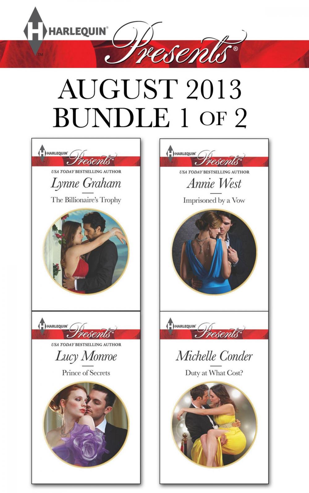 Big bigCover of Harlequin Presents August 2013 - Bundle 1 of 2