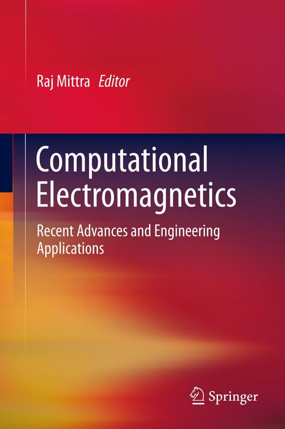 Big bigCover of Computational Electromagnetics