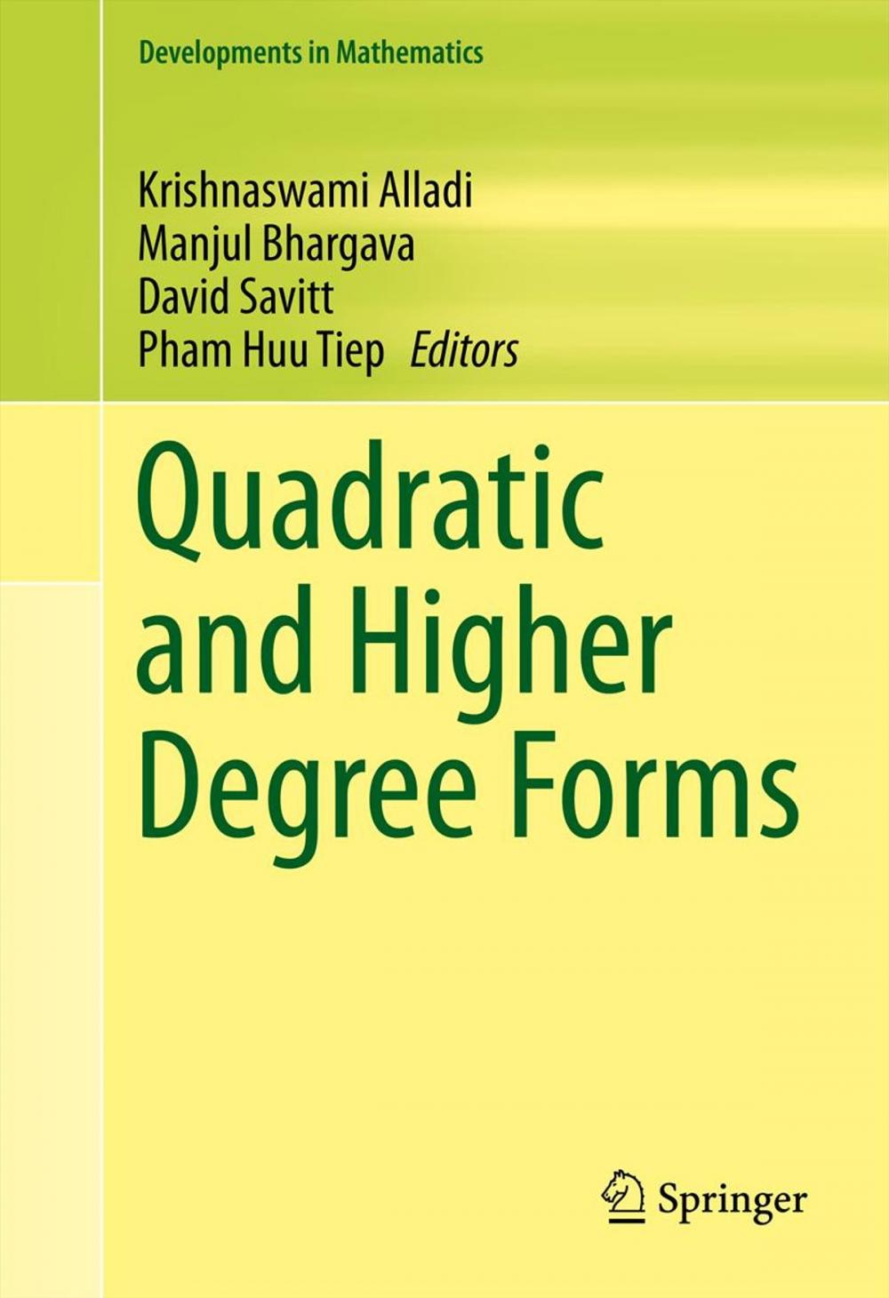 Big bigCover of Quadratic and Higher Degree Forms