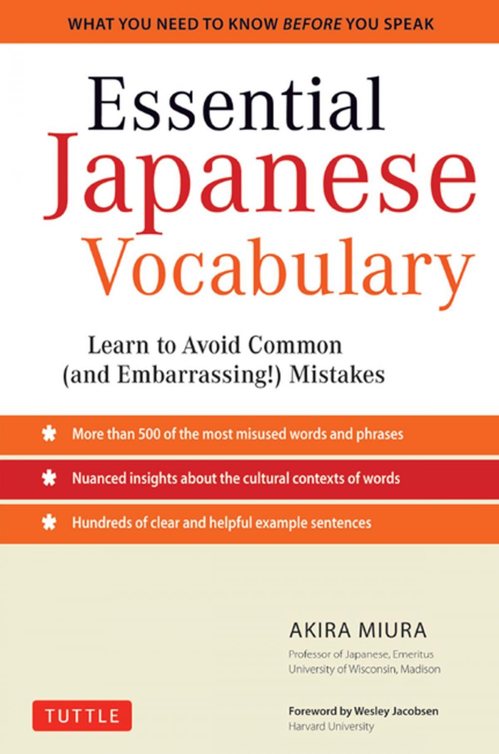 Big bigCover of Essential Japanese Vocabulary