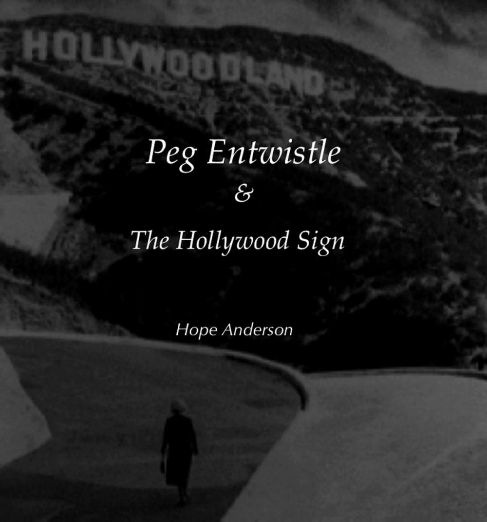 Big bigCover of Peg Entwistle and The Hollywood Sign