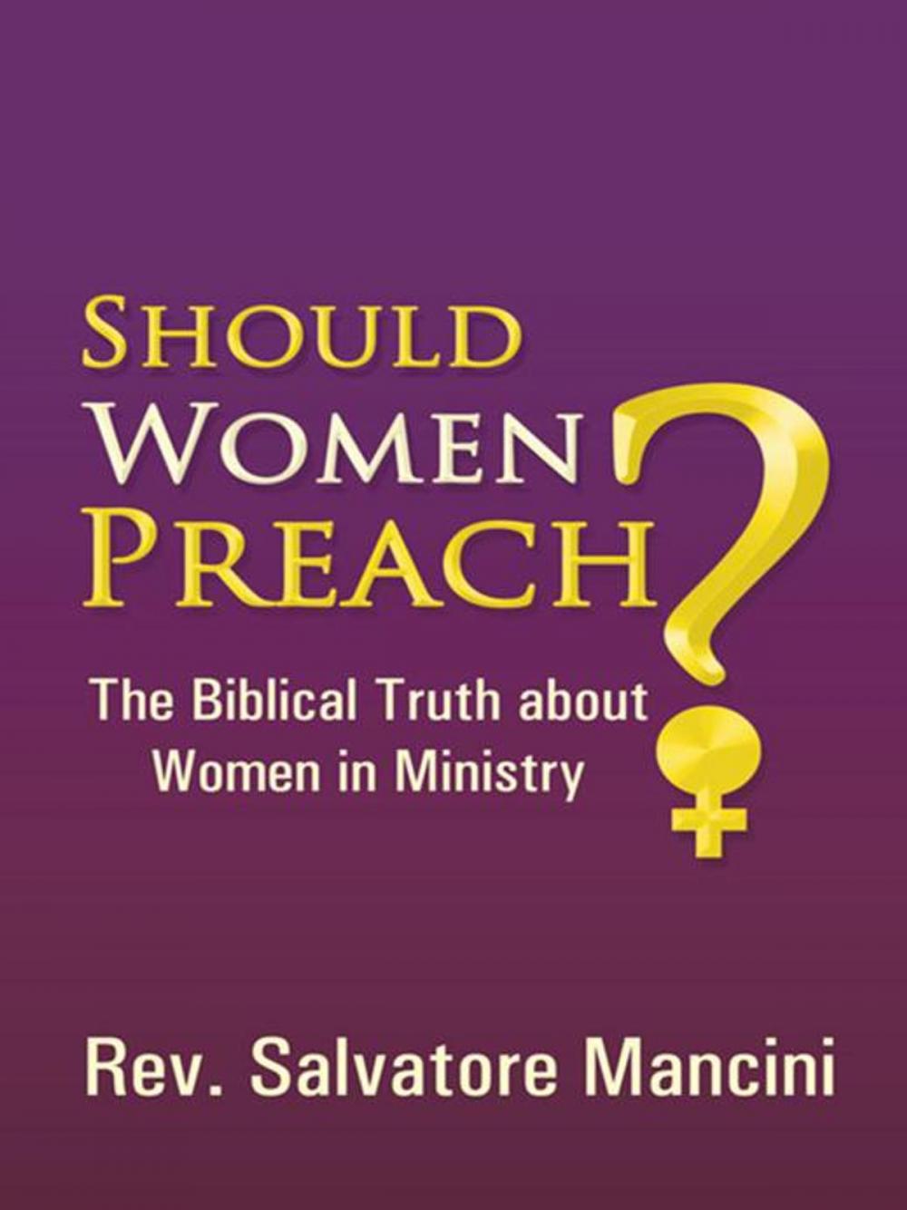 Big bigCover of Should Women Preach?