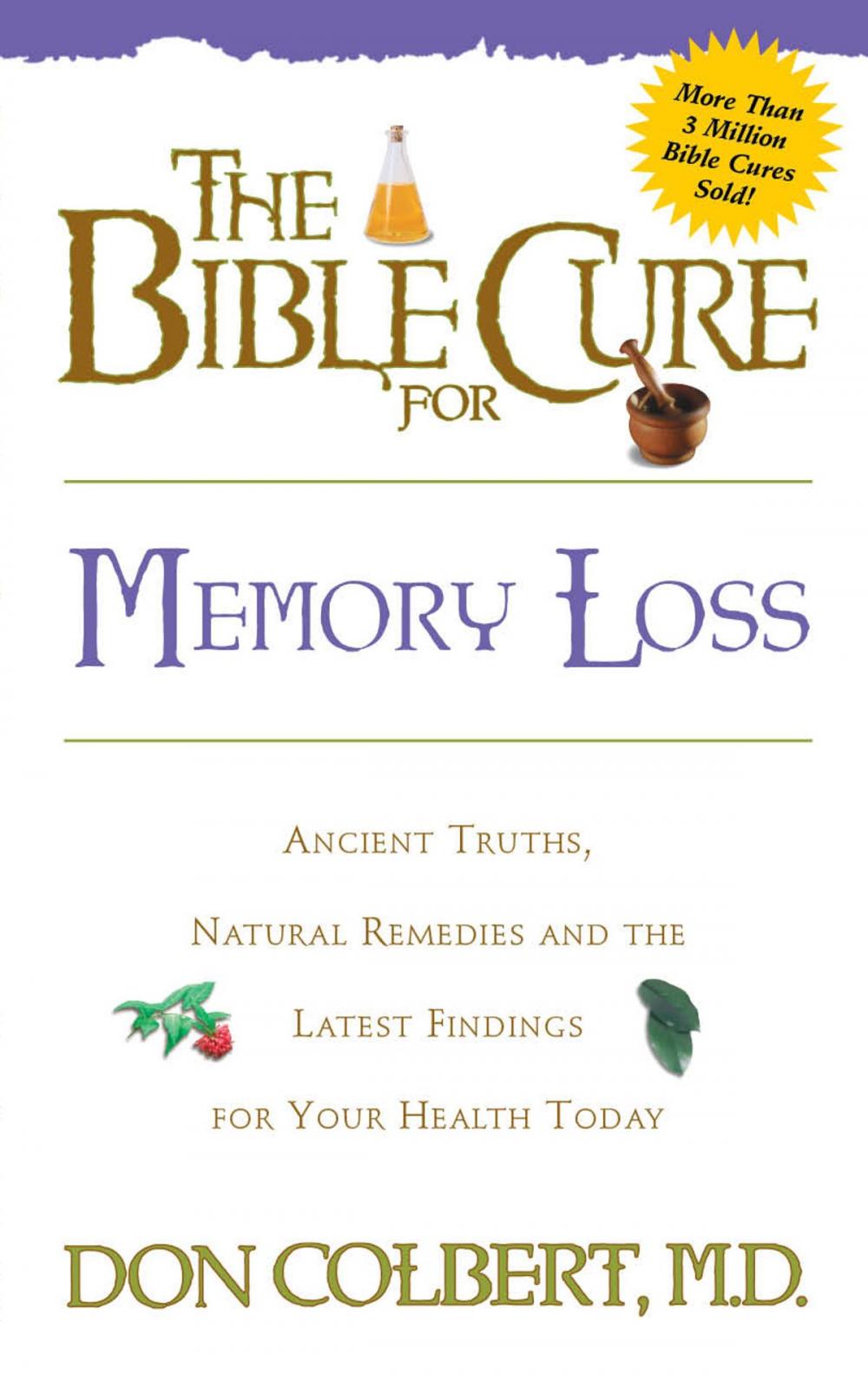 Big bigCover of The Bible Cure for Memory Loss