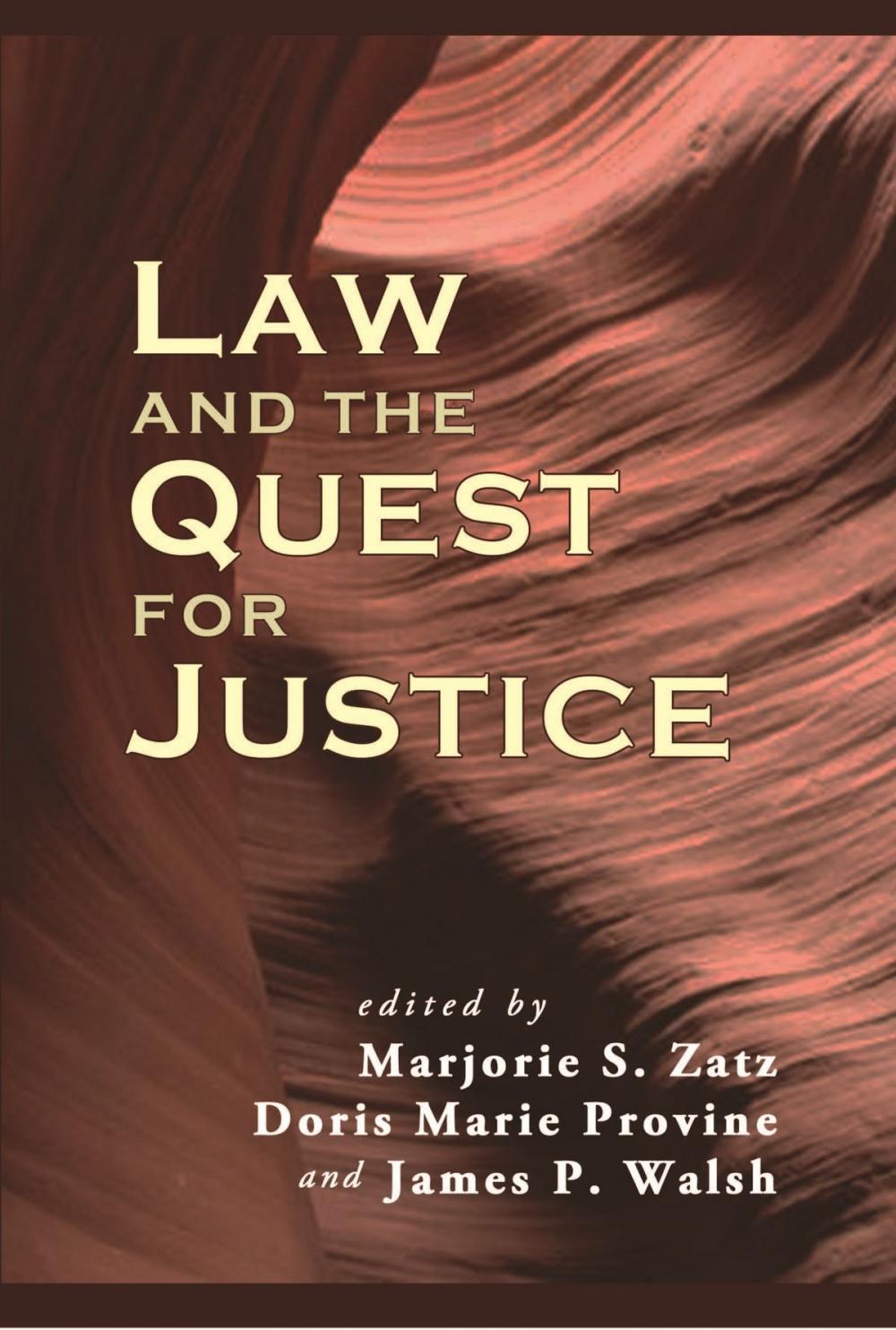 Big bigCover of Law and the Quest for Justice