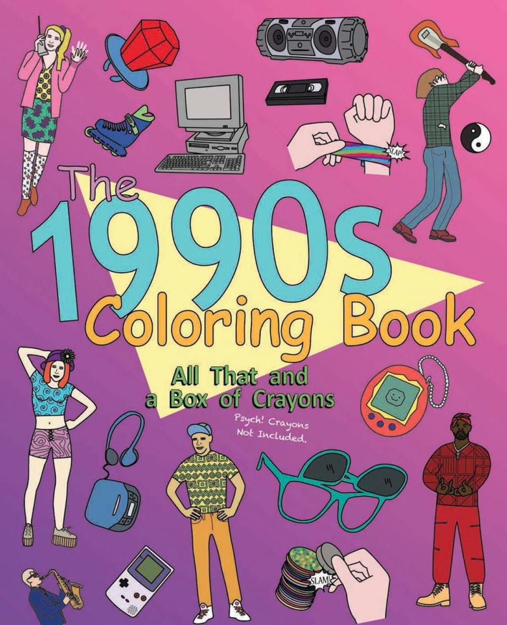 Big bigCover of The 1990s Coloring Book