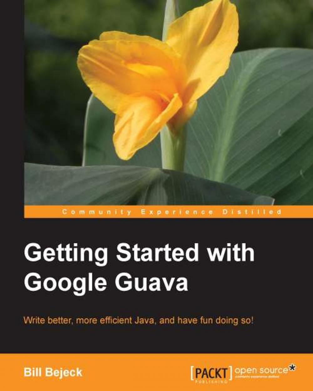 Big bigCover of Getting started with Google Guava