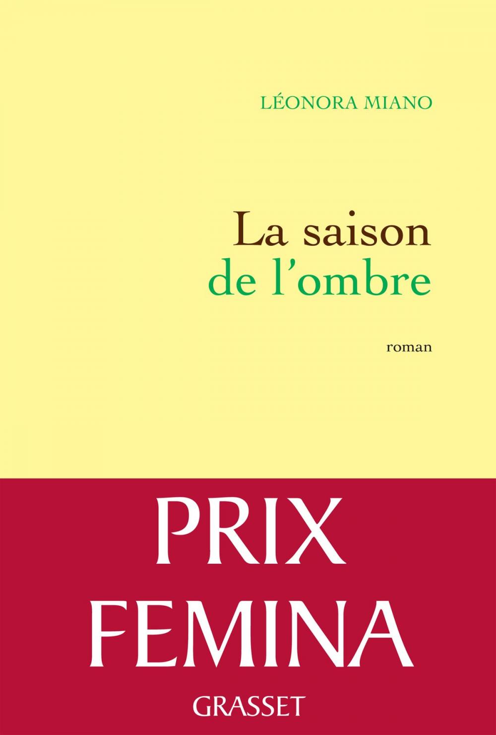 Big bigCover of La saison de l'ombre