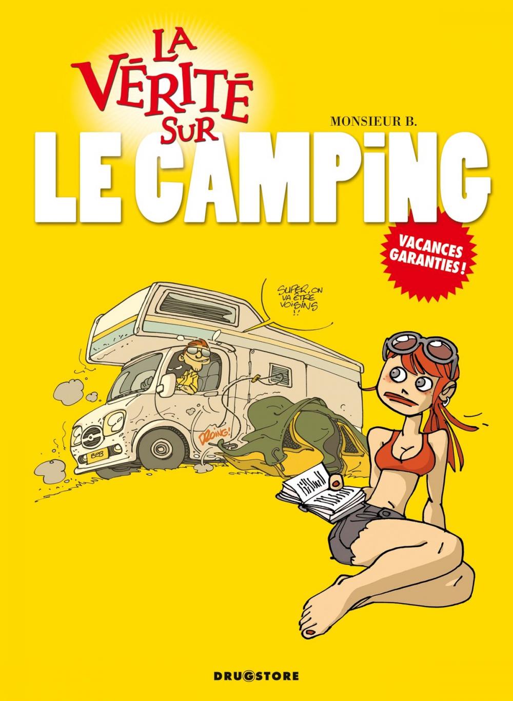 Big bigCover of La vérité sur le camping