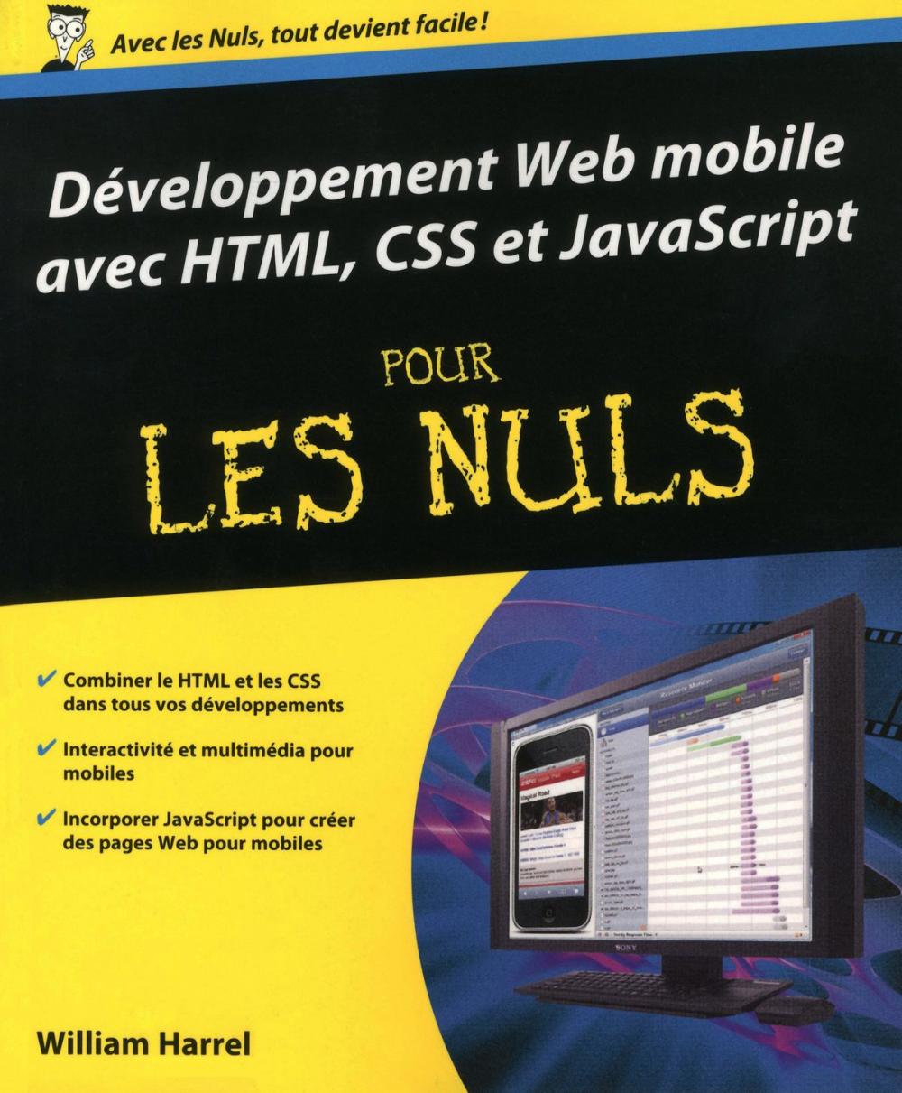 Big bigCover of Développement Web mobile avec HTML, CSS et JavaScript Pour les Nuls