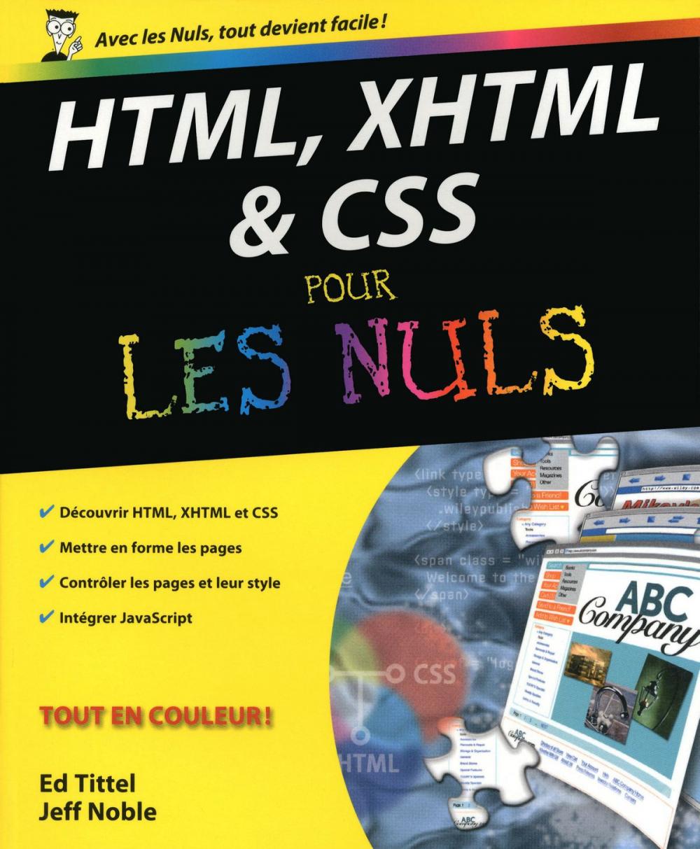 Big bigCover of HTML, XHTML et les CSS Pour les nuls