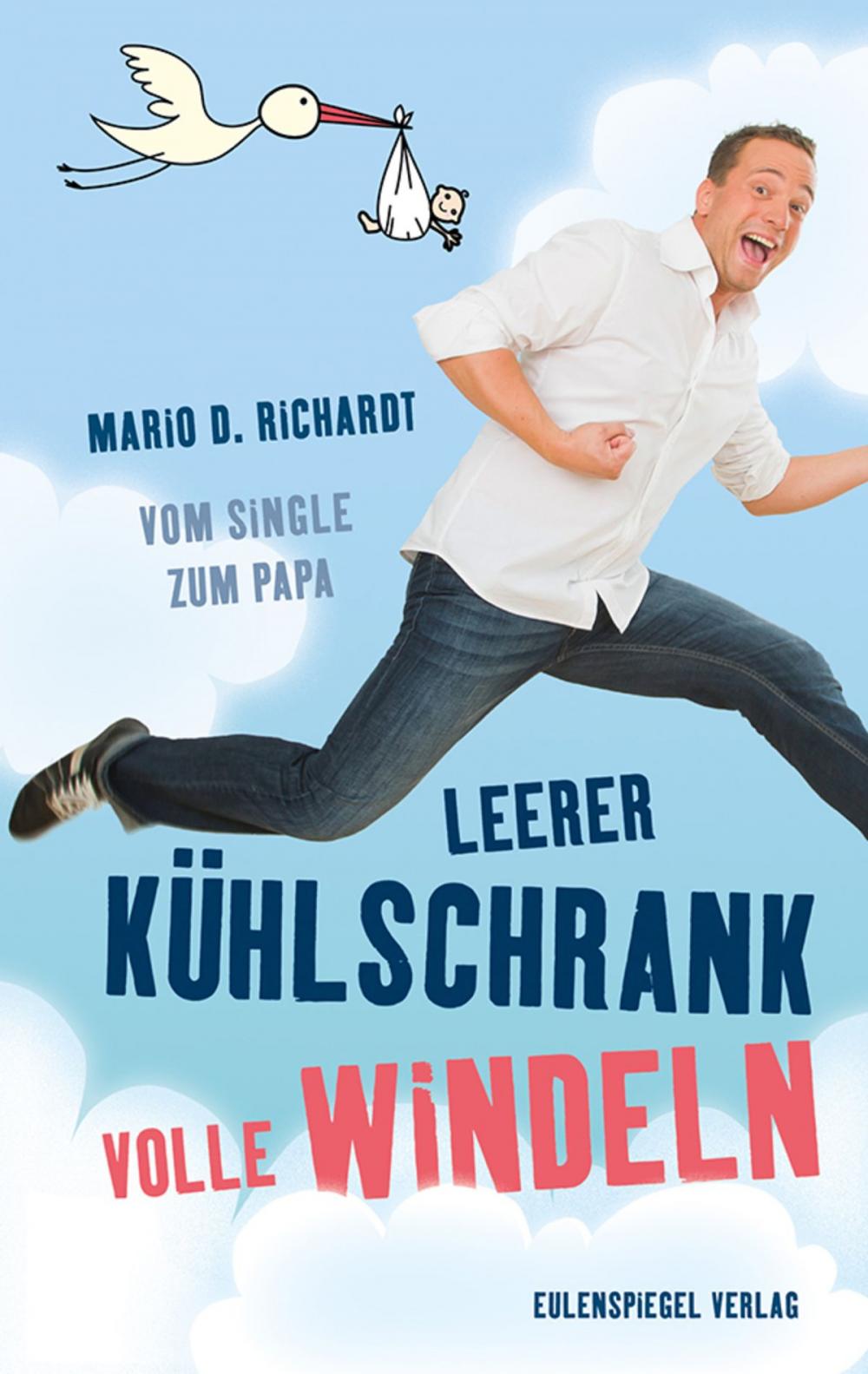 Big bigCover of Leerer Kühlschrank, volle Windeln