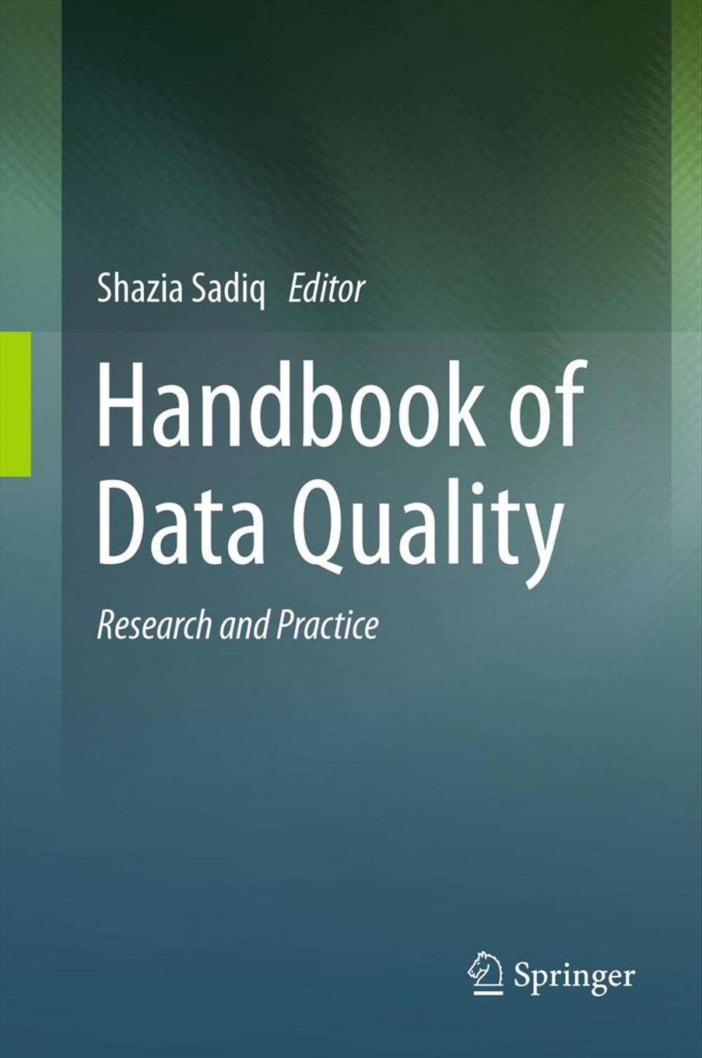 Big bigCover of Handbook of Data Quality