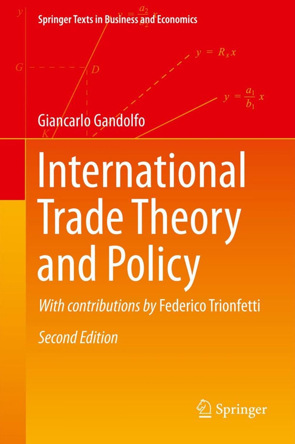 Big bigCover of International Trade Theory and Policy