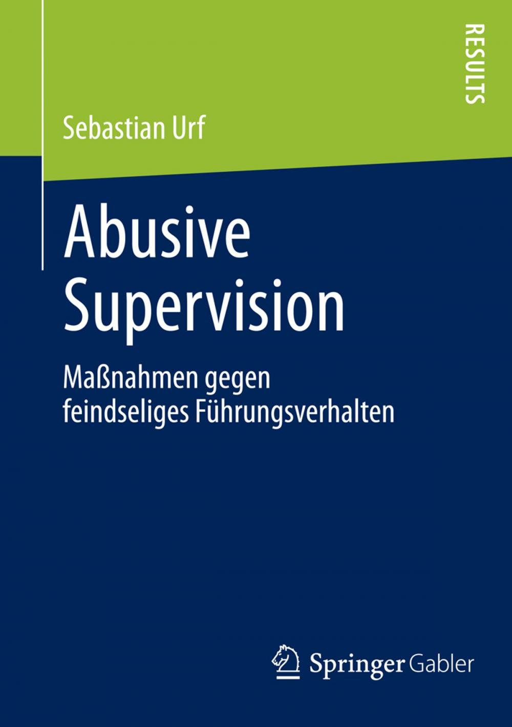 Big bigCover of Abusive Supervision