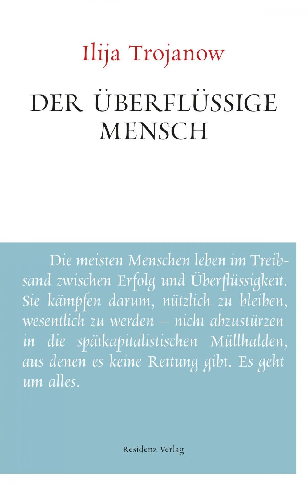 Big bigCover of Der überflüssige Mensch