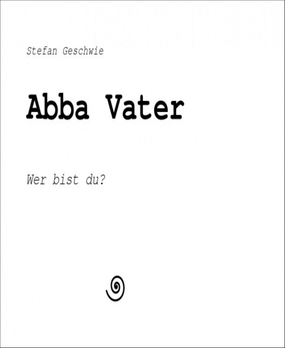 Big bigCover of Abba Vater