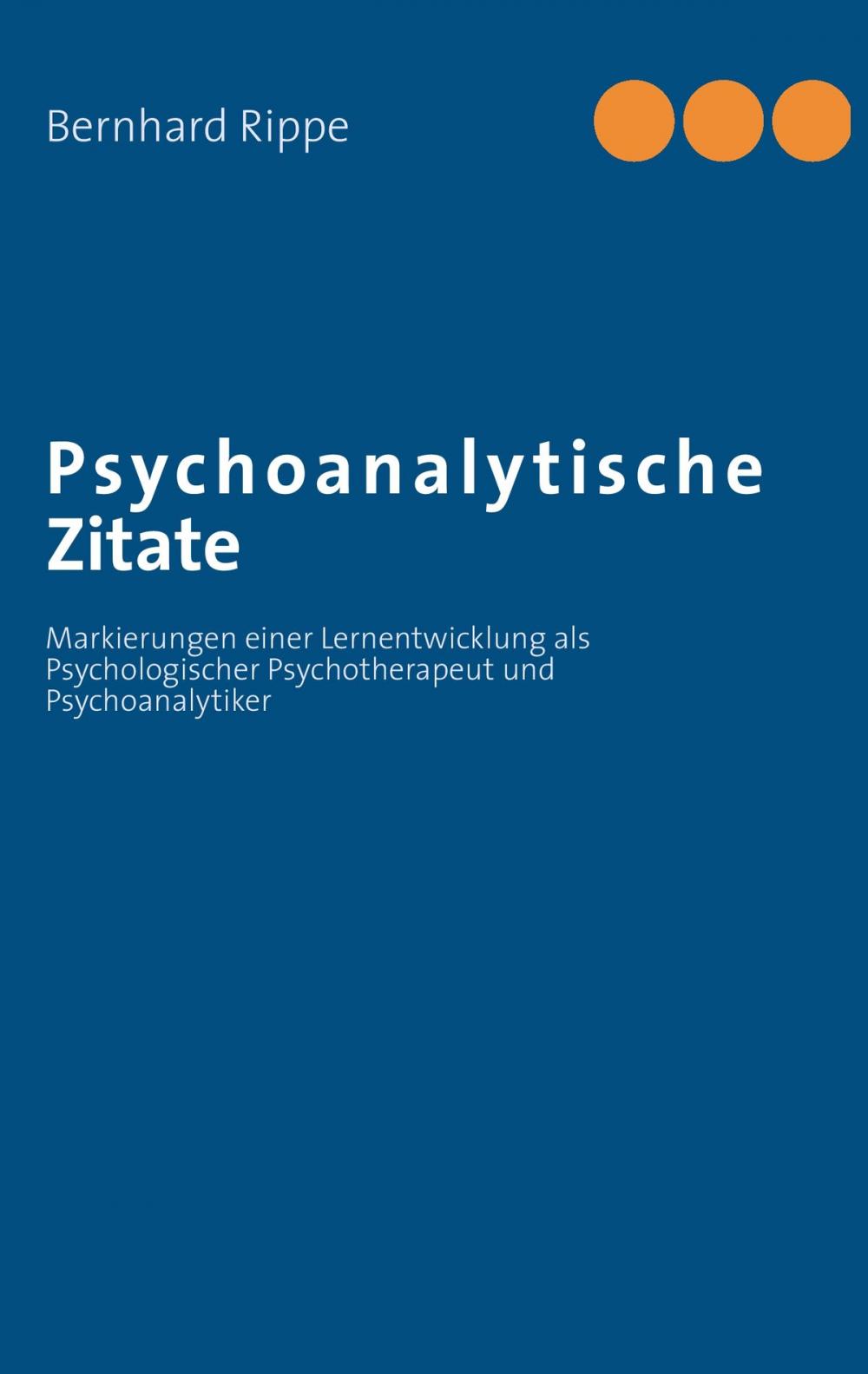 Big bigCover of Psychoanalytische Zitate