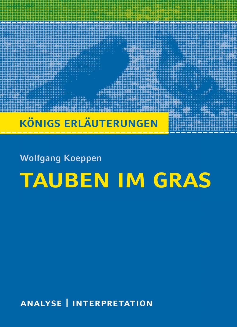 Big bigCover of Tauben im Gras von Wolfgang Koeppen.