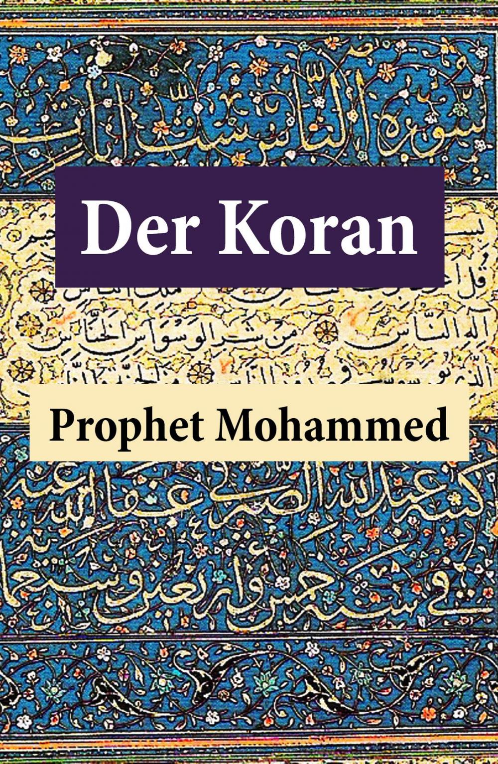 Big bigCover of Der Koran