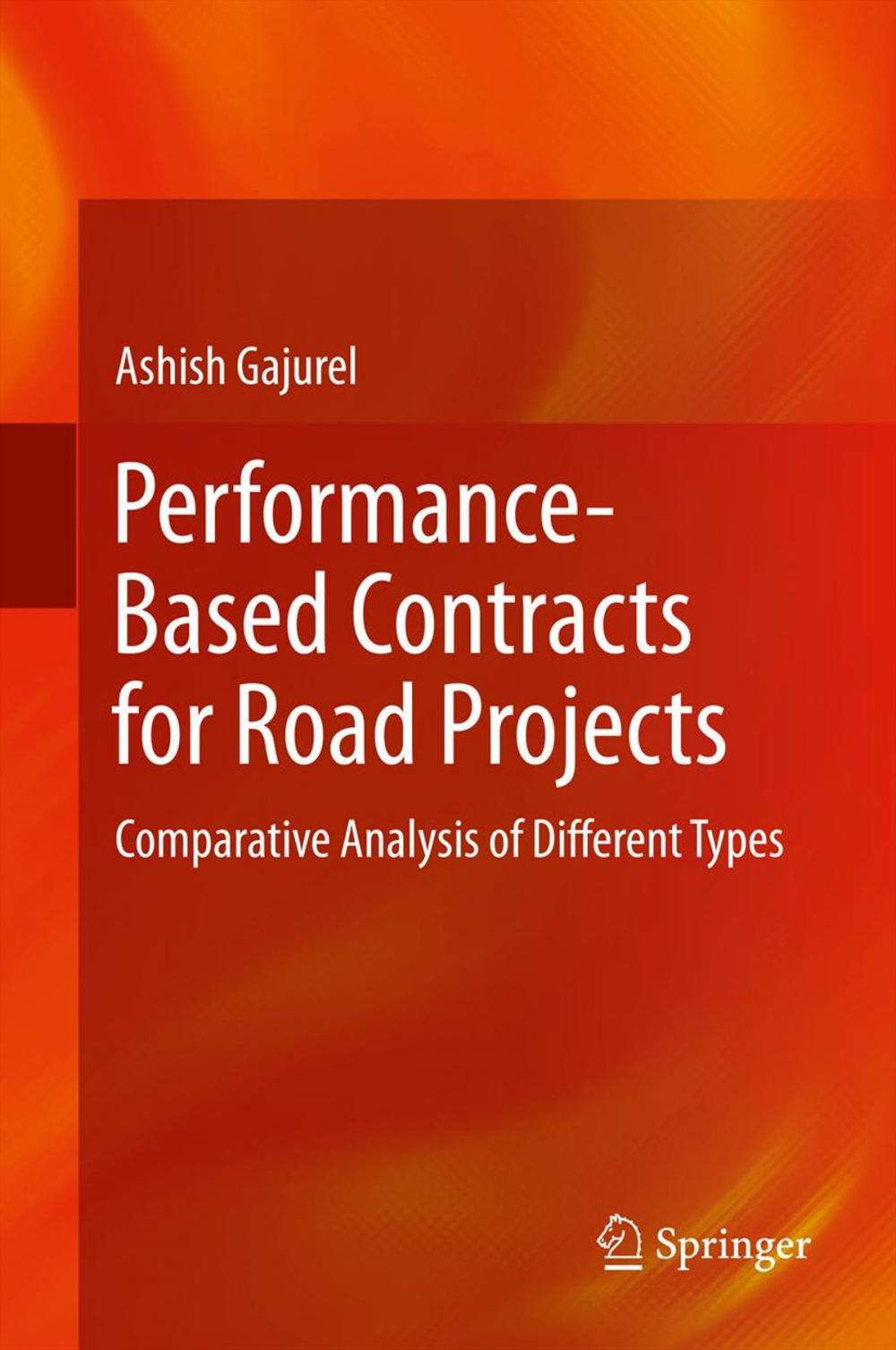 Big bigCover of Performance-Based Contracts for Road Projects