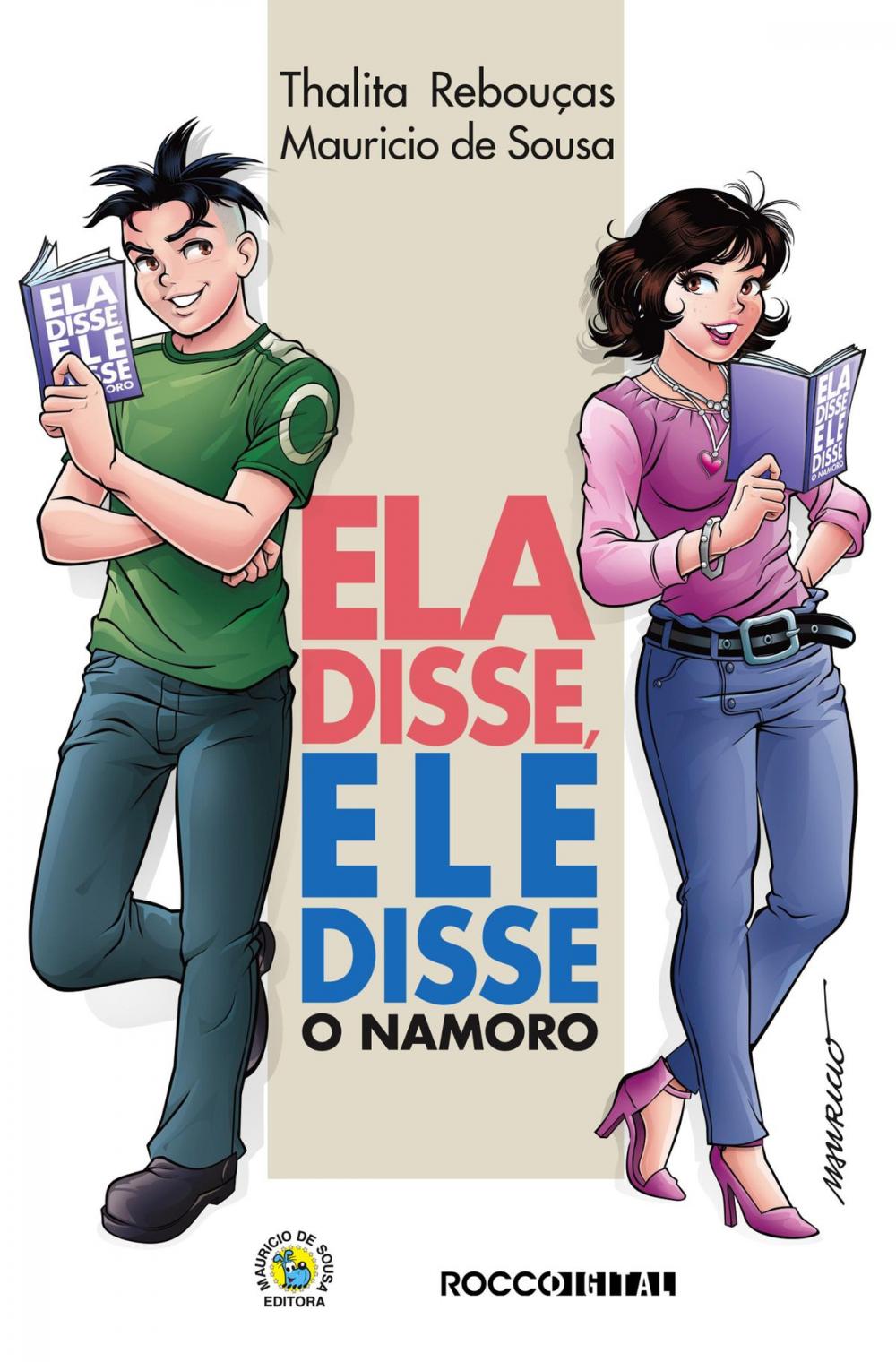 Big bigCover of Ela disse, ele disse: o namoro